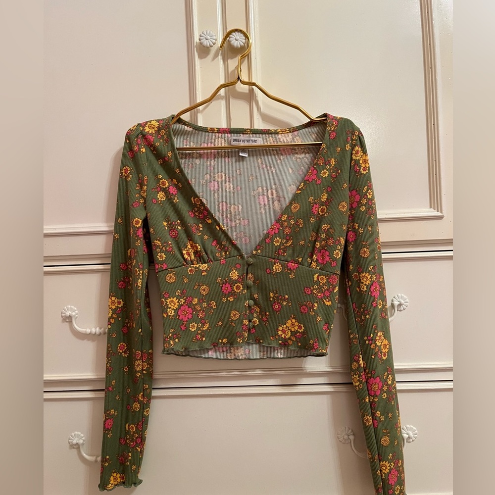 Urban Outfitters floral print top